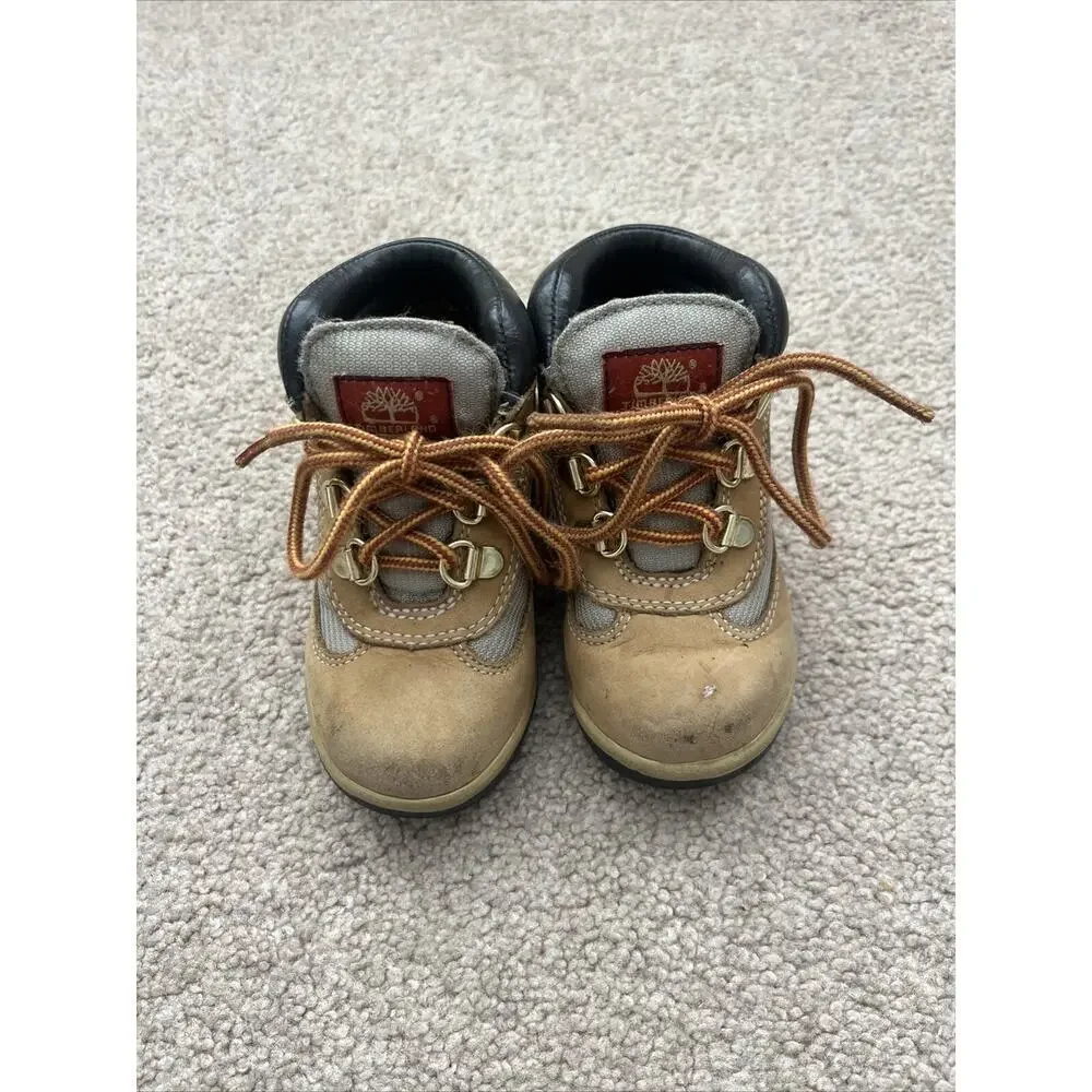 Toddler Boys Timberland Tan Boots Size 8